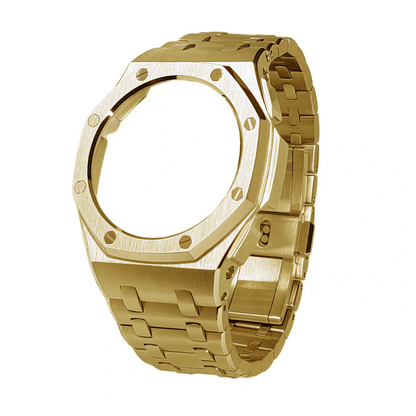 Offshore superieure kast metalen band GA2100 GAB2100 GM2100 - Casioak Mod Watch Mod Kit Set